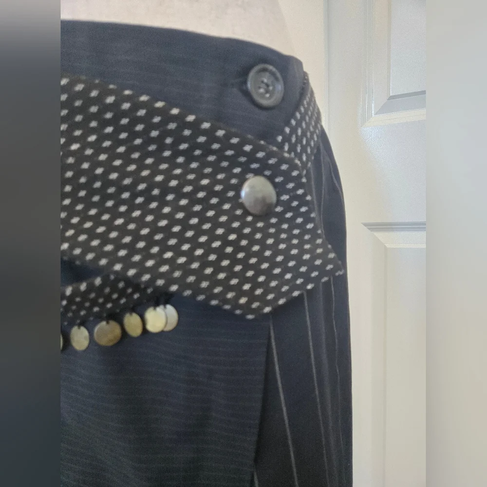 Cop. Copine Vintage Anais Wrap Skirt Size 8US 40EU - Rare Item - Picture 3 of 16